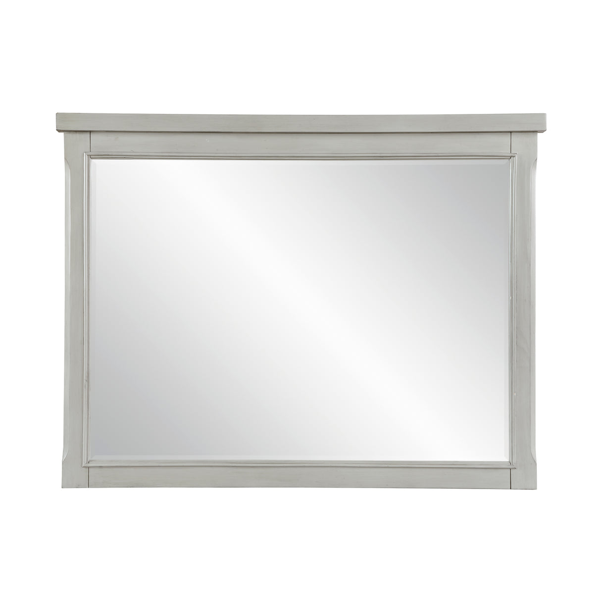 Willowbrook Light Gray Mirror (Mirror Only) from Homelegance - Luna Furniture