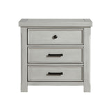 Willowbrook Light Gray Nightstand from Homelegance - Luna Furniture