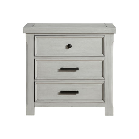 Willowbrook Light Gray Nightstand from Homelegance - Luna Furniture