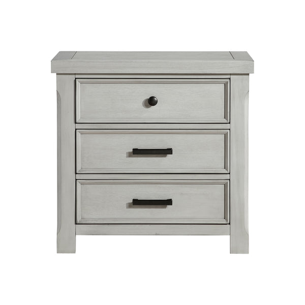 Willowbrook Light Gray Nightstand