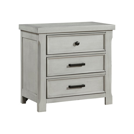Willowbrook Light Gray Nightstand from Homelegance - Luna Furniture