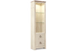 Willowton Whitewash 3-Piece Entertainment Center from Ashley Furniture - Luna Furniture