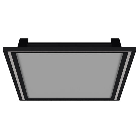 Windrose Black Full Length Floor Standing Tempered Mirror with LED Lighting from Coaster - Luna Furniture