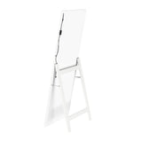 Windrose White Full Length Floor Standing Tempered Mirror with LED Lighting from Coaster - Luna Furniture
