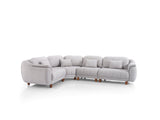 Windy Grey Modular Sectional from Furnia - Luna Furniture