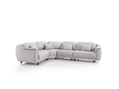 Windy Grey Modular Sectional from Furnia - Luna Furniture