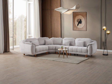 Windy Grey Modular Sectional from Furnia - Luna Furniture