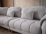 Windy Grey Modular Sectional from Furnia - Luna Furniture