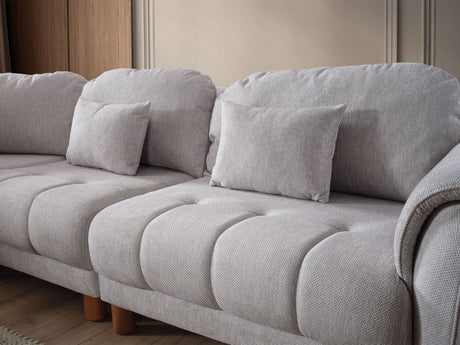 Windy Grey Modular Sectional from Furnia - Luna Furniture