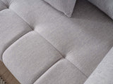 Windy Grey Modular Sectional from Furnia - Luna Furniture
