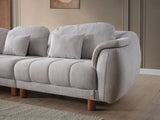 Windy Grey Modular Sectional from Furnia - Luna Furniture