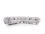 Windy Grey Modular Sectional from Furnia - Luna Furniture