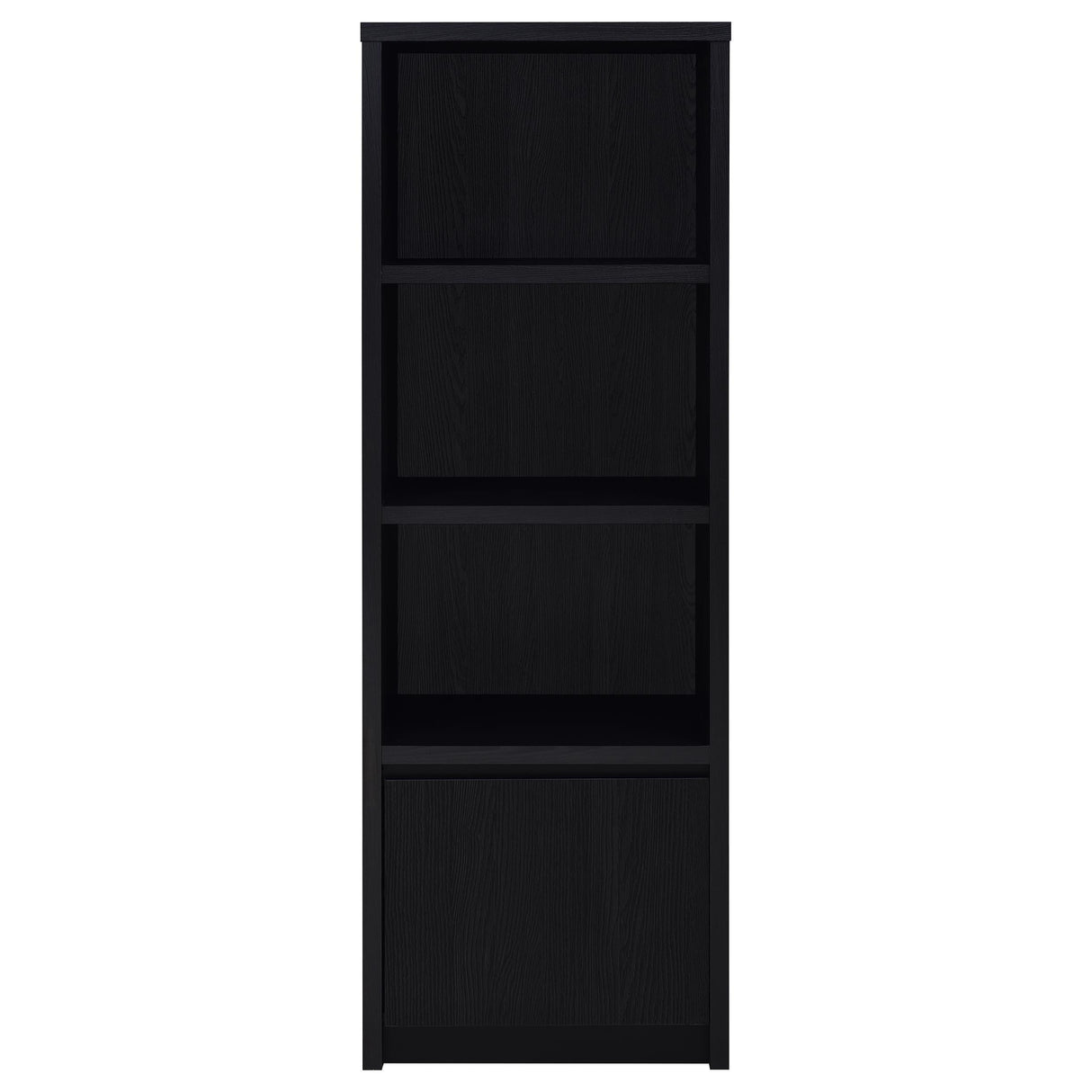 Winfield Black 3-Piece Entertainment Center 60-inch TV Stand from Coaster - Luna Furniture
