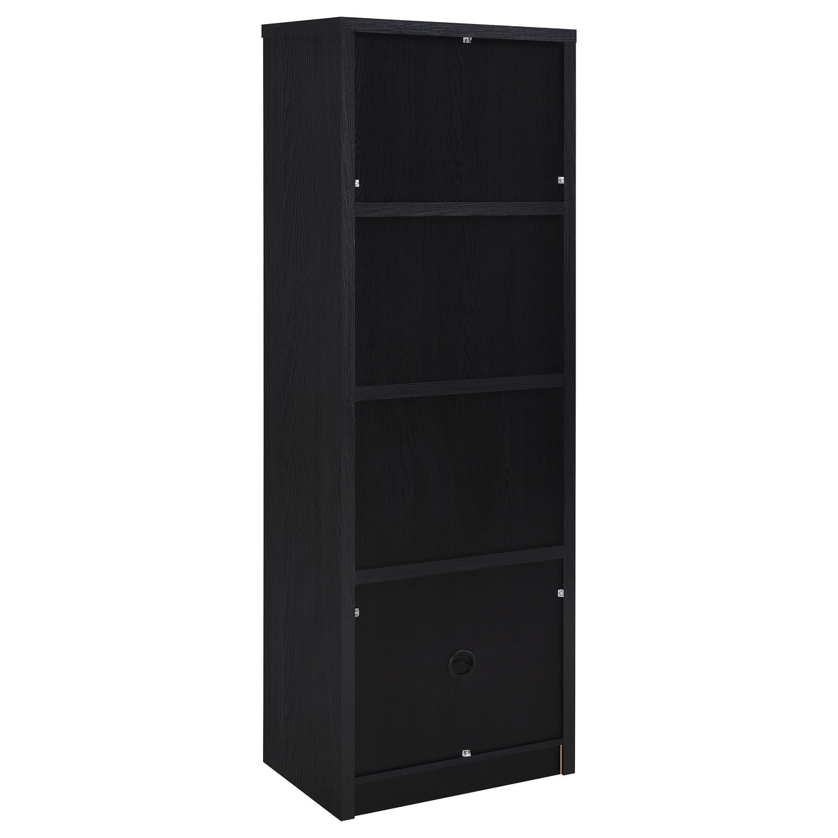 Winfield Black 3-Piece Entertainment Center 60-inch TV Stand from Coaster - Luna Furniture