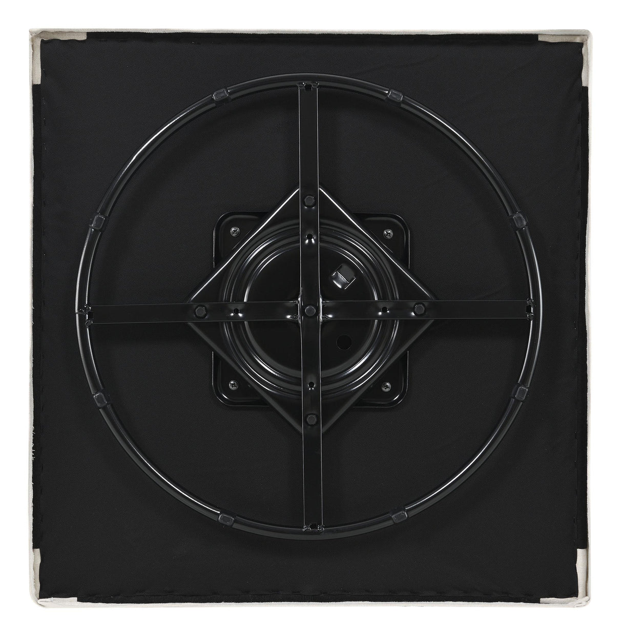 Winter Beige Upholstered Sloped Arm Accent Swivel Chair from Coaster - Luna Furniture