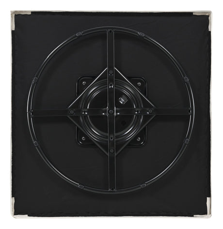 Winter Beige Upholstered Sloped Arm Accent Swivel Chair from Coaster - Luna Furniture