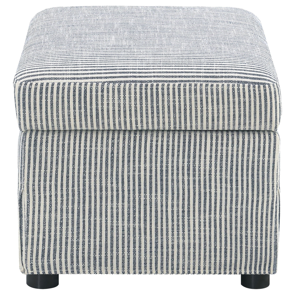 Winter Gray Upholstered Hydraulic Lift Top Storage Ottoman from Coaster - Luna Furniture