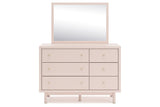 Wistenpine Blush Upholstered Youth Storage Platform Bedroom Set with 4 Drawers from Ashley - Luna Furniture