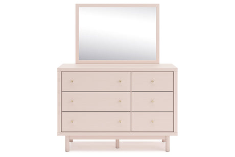 Wistenpine Blush Upholstered Youth Storage Platform Bedroom Set with 4 Drawers from Ashley - Luna Furniture