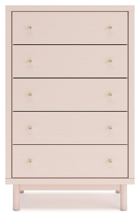 Wistenpine Blush Upholstered Youth Platform Bedroom Set from Ashley - Luna Furniture