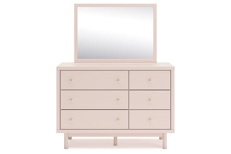 Wistenpine Blush Upholstered Youth Storage Platform Bedroom Set with 2 Drawers from Ashley - Luna Furniture