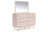 Wistenpine Blush Upholstered Youth Storage Platform Bedroom Set with 4 Drawers from Ashley - Luna Furniture
