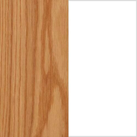 Realyn White/Brown End Table from Ashley Furniture - Luna Furniture