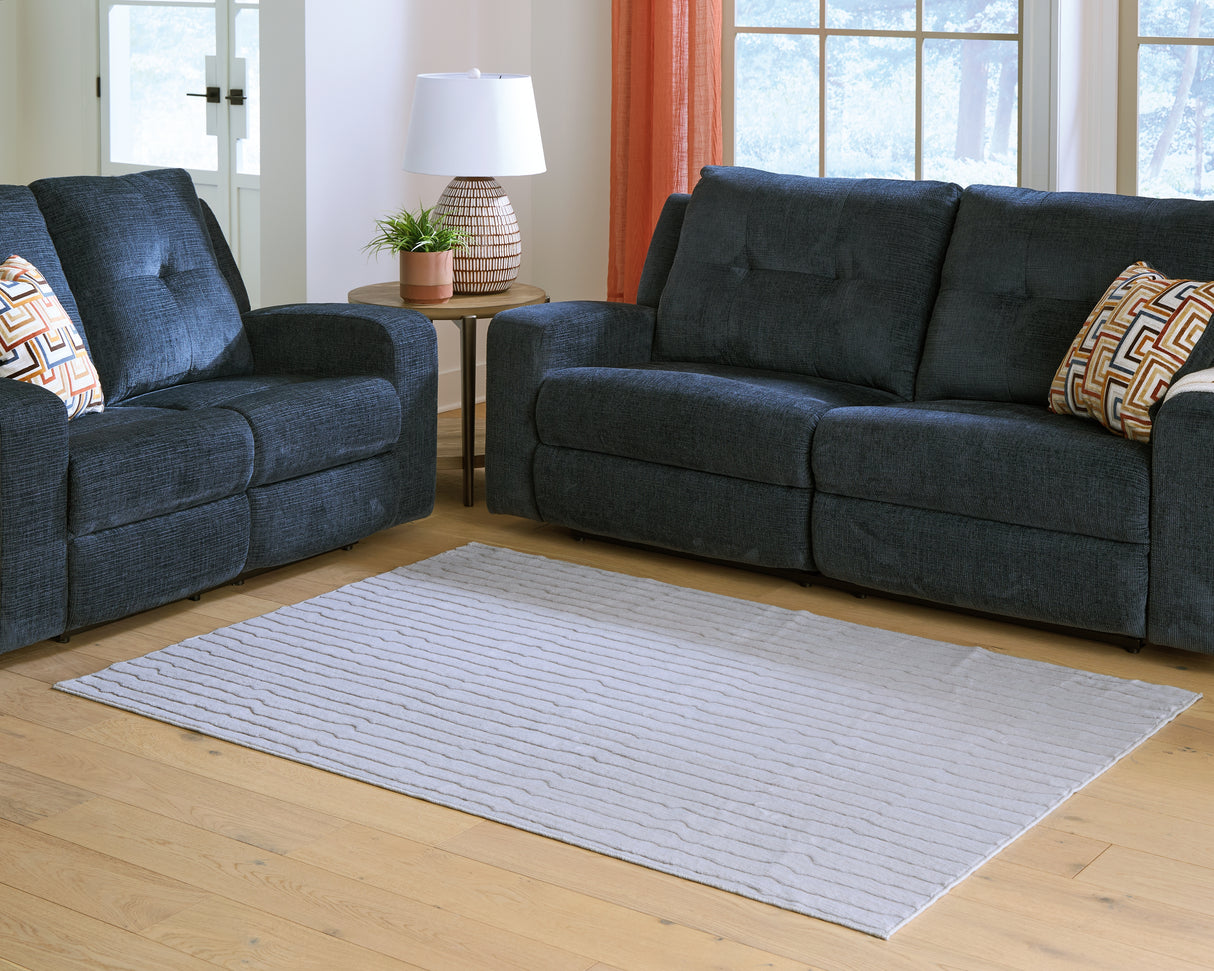 Worthley Gray Washable Medium Rug from Ashley Furniture - Luna Furniture