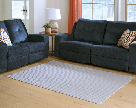 Worthley Gray Washable Medium Rug from Ashley - Luna Furniture
