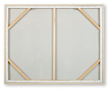 Worthney Blue/White/Brown Wall Art from Ashley Furniture - Luna Furniture