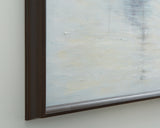 Worthney Blue/White/Brown Wall Art from Ashley Furniture - Luna Furniture