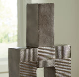 Wrengrove Antique Nickel Finish Vase from Ashley - Luna Furniture