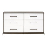 Wrenn 6-drawer Double Dresser from Essentials For Living - Luna Furniture