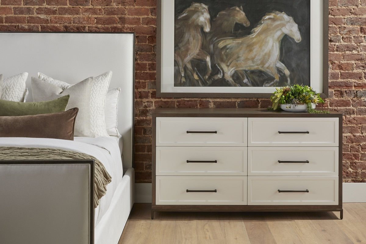 Wrenn 6-drawer Double Dresser from Essentials For Living - Luna Furniture