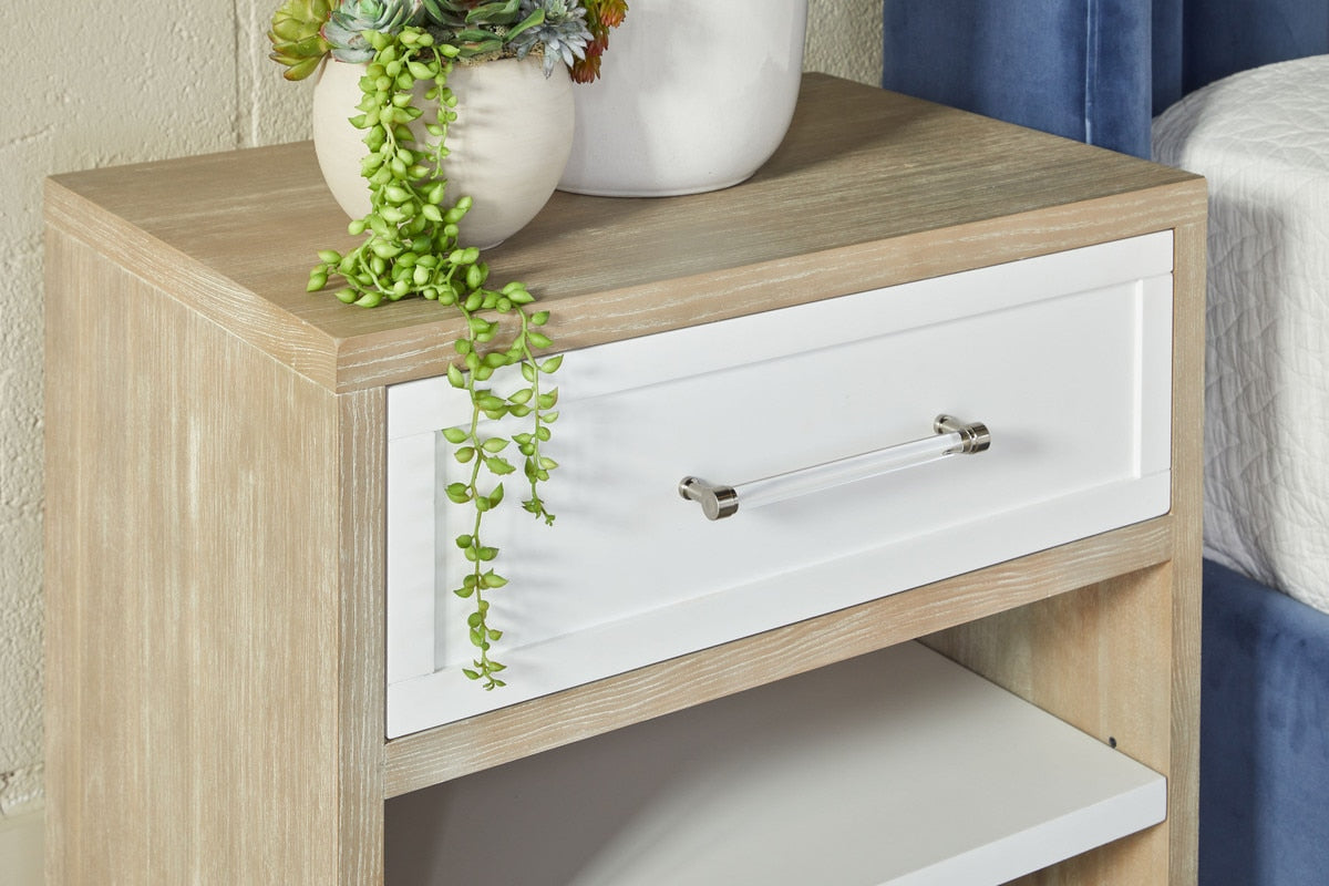 Wrenn 1-drawer Nightstand from Essentials For Living - Luna Furniture