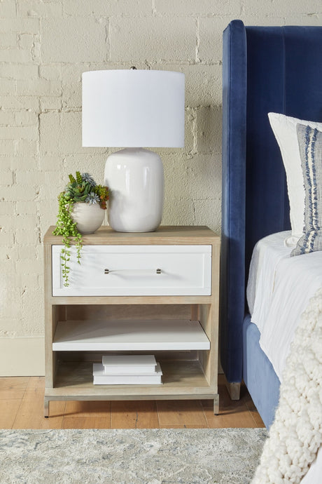Wrenn 1-drawer Nightstand from Essentials For Living - Luna Furniture