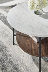 Wrenwich Brown/Black/White Table (Set of 3) from Ashley - Luna Furniture