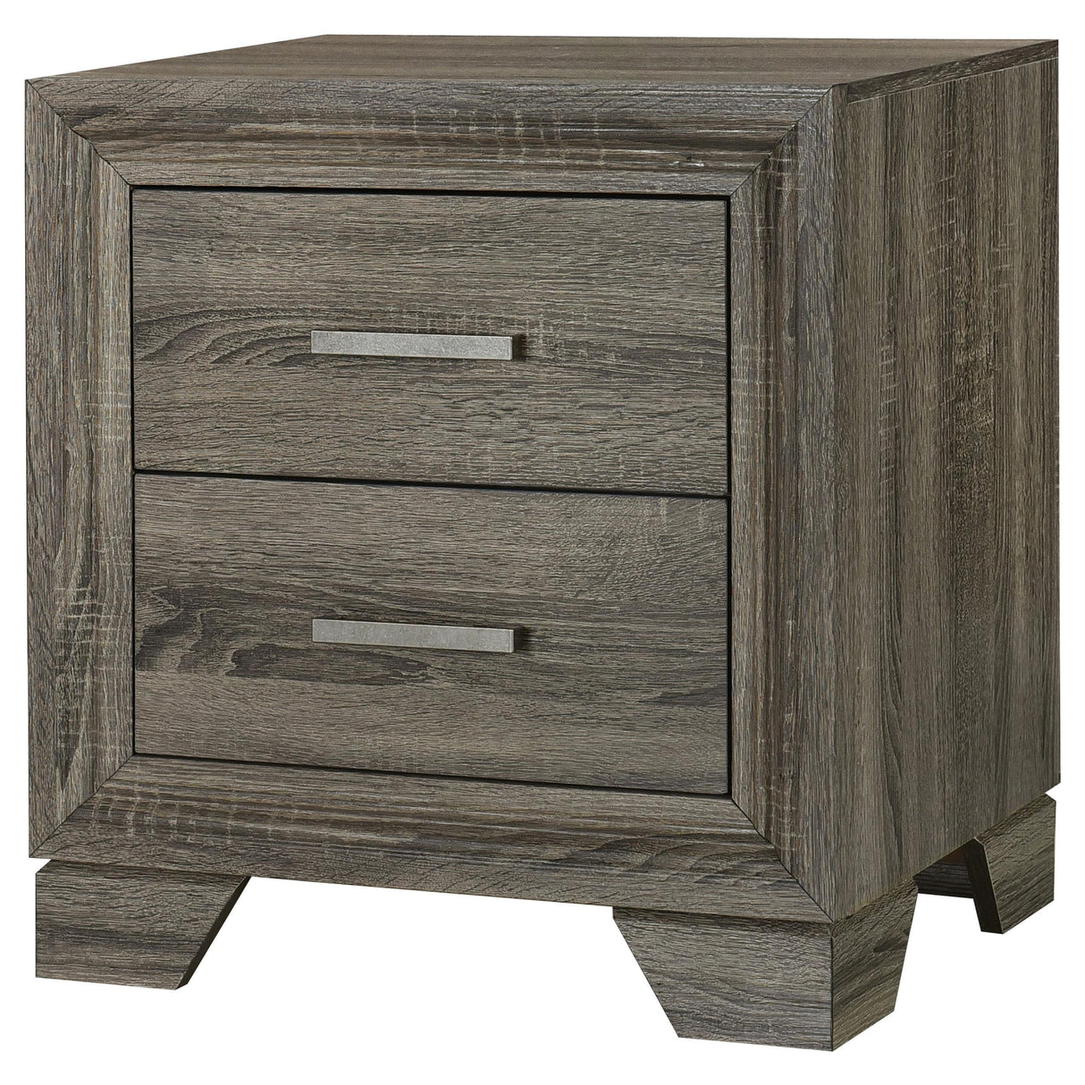 Wright Brown Oak Bedroom Set from Coaster - Luna Furniture
