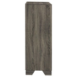 Wright Brown Oak 4-Drawer Chest from Coaster - Luna Furniture