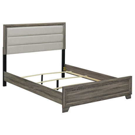 Wright Brown Oak 5-Piece California King Bedroom Set from Coaster - Luna Furniture