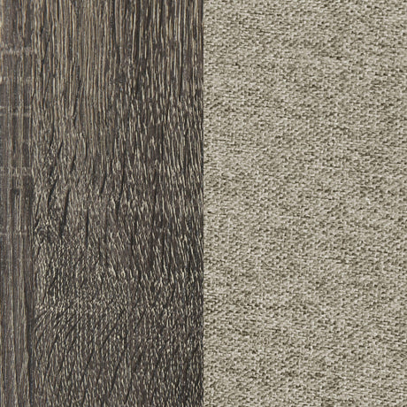 Wright Brown Oak 50-inch Upholstered Eastern King Bed from Coaster - Luna Furniture