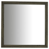 Wright Brown Oak Dresser Mirror (Mirror Only) from Coaster - Luna Furniture