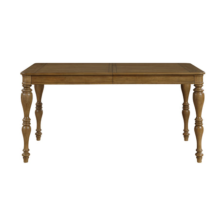 Wyatt Brown 91" Extendable Counter Height Table from Homelegance - Luna Furniture