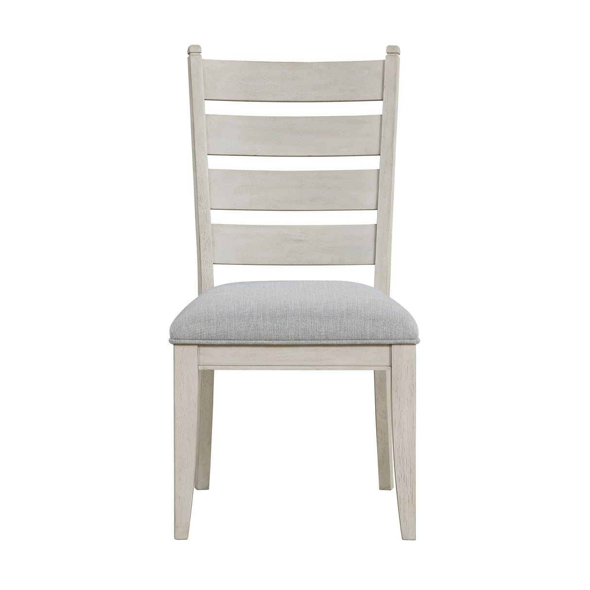 Wyatt Weathered White/Gray Side Chair, Set of 2 from Homelegance - Luna Furniture