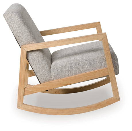 Wychworth Gray/Natural Accent Chair from Ashley - Luna Furniture