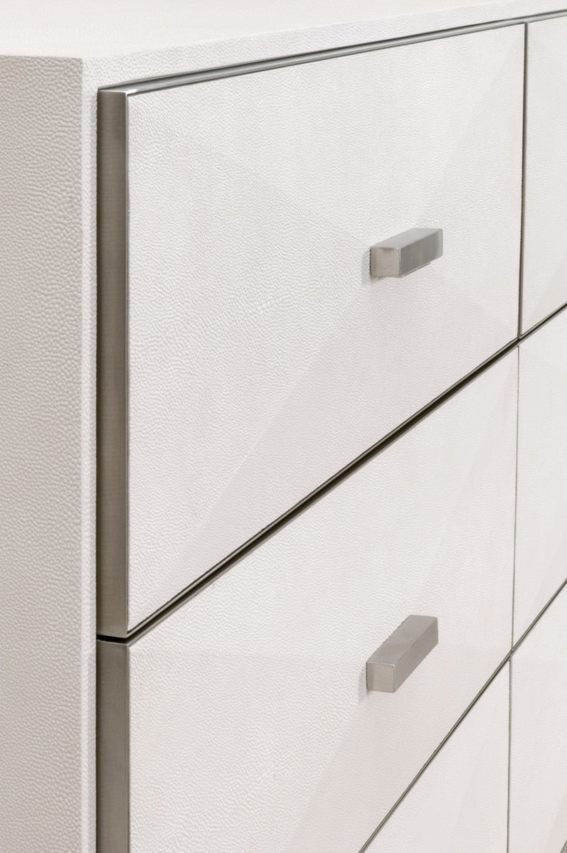 Wynn Shagreen 6-drawer Double Dresser from Essentials For Living - Luna Furniture