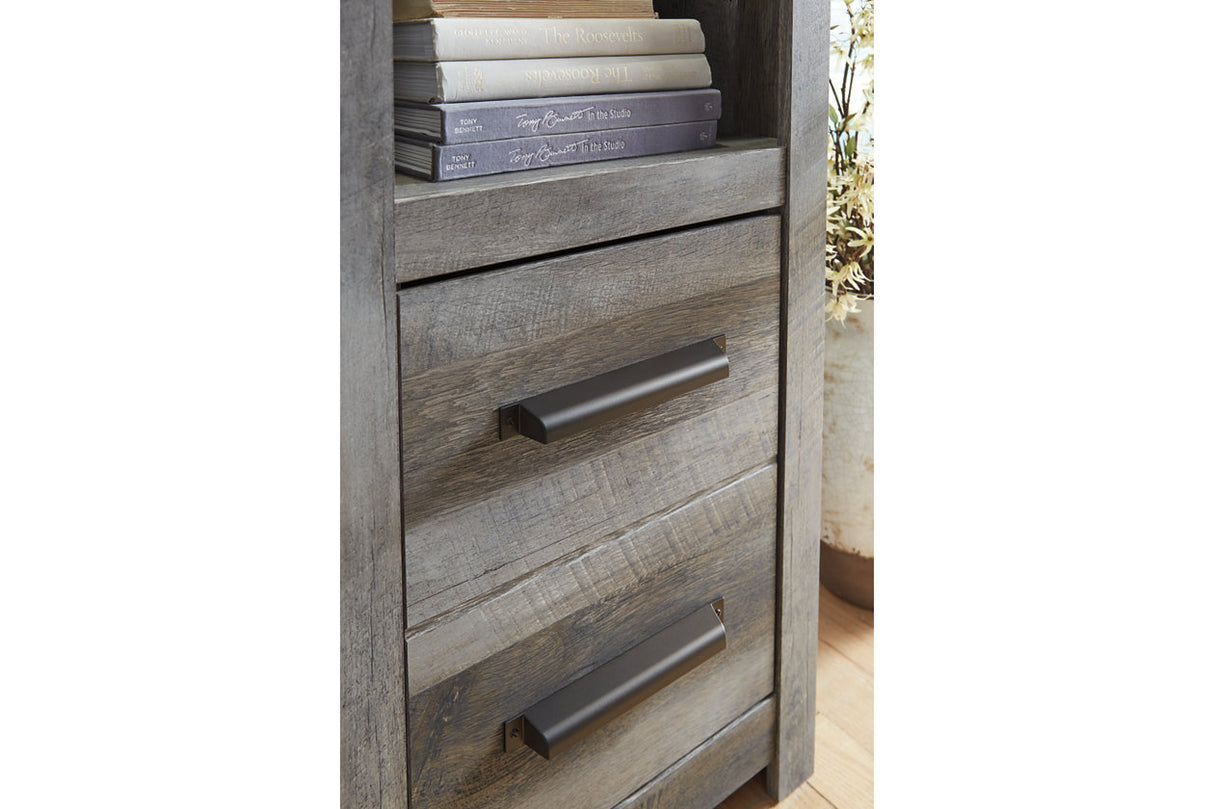 Wynnlow Gray 4-Piece Entertainment Center from Ashley Furniture - Luna Furniture