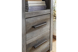 Wynnlow Gray 4-Piece Entertainment Center from Ashley Furniture - Luna Furniture