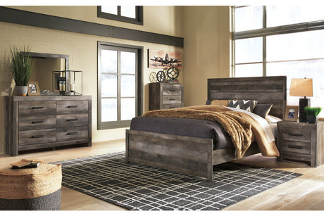 Wynnlow Gray Queen Panel Bed from Ashley - Luna Furniture