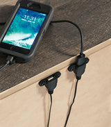 Wynnlow King Crossbuck Panel Bed with Mirrored Dresser, Chest and 2 Nightstands in Gray from Ashley - Luna Furniture